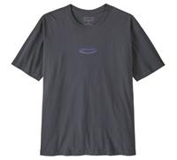 Patagonia - Women's 95 Oval Logo Oversized T-Shirt - T-shirt - M - smolder blue
