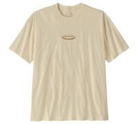 Patagonia - Women's 95 Oval Logo Oversized T-Shirt - T-shirt - S - undyed natural