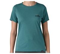 Patagonia Capilene Cool Daily Graphic Shirt women Shortsleeves blue taille: L