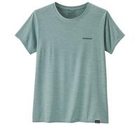 Patagonia - Women's Cap Cool Daily Graphic Shirt - T-shirt femme Waters Boardshort Logo: Thermal Blue X-Dye - S