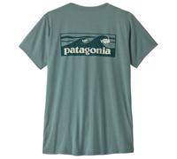 Patagonia - Cap Cool Daily Boardshort Logo W's Blue Sage Light Blue Sage X Dye - L - Tee-shirt de rando