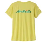 Patagonia - Women's Cap Cool Daily Shirt Trailcheck - T-shirt technique - L - lemon zest