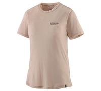 Patagonia - Women's Cap Cool Merino Graphic Shirt - Haut en mérinos - M - heritage header shroom taupe