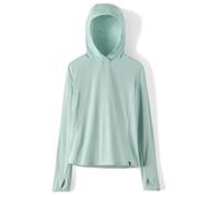 Patagonia - Women's Cap Cool Sun Hoody - T-shirt technique - XS - thermal blue / thin ice x-dye