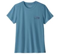 Patagonia - Women's Cap Cool Trail Shirt Stratapeaks - T-shirt technique - S - shore blue