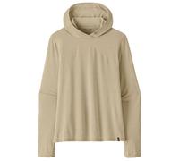 Patagonia - Women's Cap Cool Ultra Hoody - T-shirt technique - L - pumice / dyno white x-dye