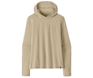 Patagonia - Women's Cap Cool Ultra Hoody - T-shirt technique - S - pumice / dyno white x-dye