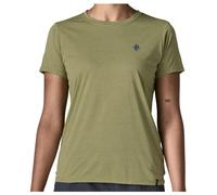 Patagonia - Women's Capilene Cool Daily Shirt Hut Tripper - T-shirt technique - L - gumtree green / light gumtree green x-dye