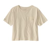 Patagonia - Women's Fitz Roy Massif Easy Cut Pocket Tee - T-shirt - L - undyed natural