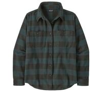 Patagonia - Women's Fjord Flannel Shirt - Chemise - S - buffalo check old growth green