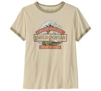 Patagonia - Women's Great Waves Ringer Tee - T-shirt - M - undyed natural