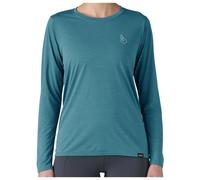 Patagonia - Women's L/S Cap Cool Daily Graphic Shirt Waters - Haut à manches longues - XL - swelldrifter wetland blue x-dye