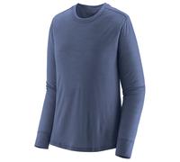 Patagonia - Women's L/S Cap Cool Merino Shirt - Haut en mérinos - M - current blue