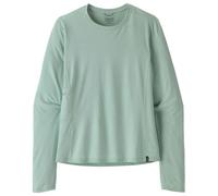 Patagonia - Women's L/S Cap Cool Sun Shirt - T-shirt technique - M - thermal blue / thin ice x-dye