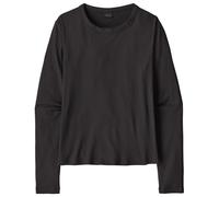 Patagonia - Women's L/S Rib Knit Top - Haut à manches longues - L - black
