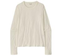 Patagonia - Women's L/S Rib Knit Top - Haut à manches longues - M - white