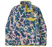 Patagonia LW Synch Snap-T P/O - Polaire femme Wild Botanist: Tidal Teal S