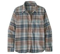Patagonia - Women's LW Fjord Flannel Shirt - Chemise - S - depth blue sage
