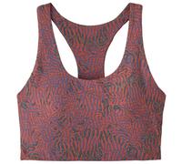 Patagonia - Women's Maipo Mid Impact Bra - Brassière - S - sea run potters red