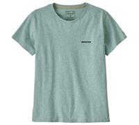 Patagonia - Women's P-6 Logo Responsibili-Tee - T-shirt - L - p-6 outline virtually blue