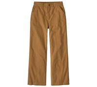 Patagonia - Women's Point Reyes Canvas Wide Leg Pants - Pantalon de loisirs - 32 - nest brown