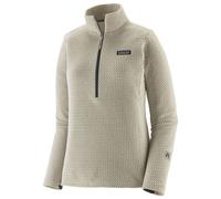 Patagonia - Polaire demi-zippée W's R1 Air Zip Neck Wool White pour femme - Taille XS - Beige