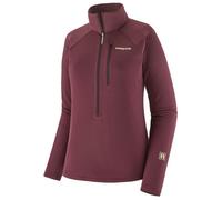 Patagonia - Women's R1 Ultralight 1/2-Zip - Pull polaire - XL - berry fig