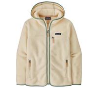 Patagonia - Women's Retro Pile Hoody Natural Ellwood Green - M - Polaire