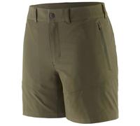Patagonia - Women's Terravia Trail Shorts 6'' - Short - 44 - basin green