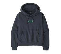 Patagonia - W's '95 Oval Logo Daily Hoody - Sweatshirt à capuche femme Smolder Blue: Moon Tripper - XS