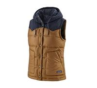 PATAGONIA W's Bivy Hooded Vest Gilet pour Femme S Marron (Nest)
