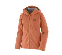 Patagonia W's Boulder Fork Rain JKT Veste, Sienna Clay, L Femme