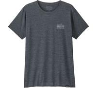 Patagonia - T-shirt respirant - W's Cap Cool Daily Graphic Shirt Strataspire: Smolder Blue X-Dye pour Femme - Taille S - Navy Navy S