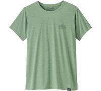 Patagonia - Women's Cap Cool Daily Graphic Shirt - T-shirt technique - XS - strataspire ellwood green x-dye