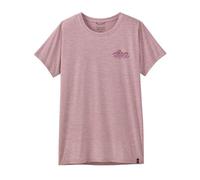 Patagonia T-shirt technique Cap Cool Daily Shirt Trailcheck (Quiet Violet) Femme S