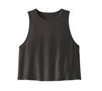 Patagonia - W's Cap Cool Trail Cropped Tank - Débardeur femme Ink Black - S