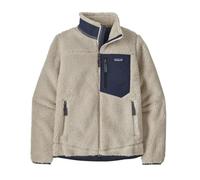 Patagonia W's Classic Retro X Jkt M Natural w/New Navy