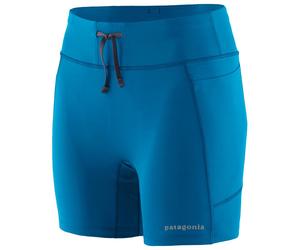 Patagonia - W's Endless Run Aquatic Blue - S - Short de trail