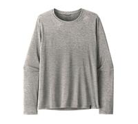 Patagonia - W's L/S Cap Cool Daily Shirt - T-shirt femme Feather Grey - L