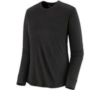 Patagonia W's L/S Cap Cool Merino Shirt, Noir, L Femme