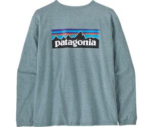 PATAGONIA W's L/s P-6 Logo Responsibili-tee - Femme - Bleu - taille S- modèle 2027