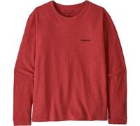 PATAGONIA W's L/s P6 Logo Responsibili-tee - Femme - Rouge - taille L- modèle 2026