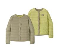 Patagonia - Women's LW Reversible Down Sweater Cardigan - Doudoune - M - weathered stone