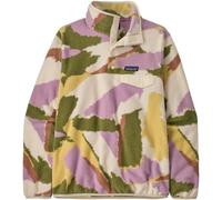 Patagonia – Pull polaire zippé W's LW Synch Snap‑T P/O – Nylon – Femme Taille XS Beige