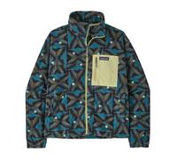PATAGONIA W's Micro D Patch Pocket Jkt - Femme - Bleu / Noir / Vert - taille S- modèle 2027