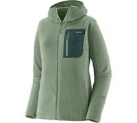 Patagonia - Polaire technique à capuche - W's R1 Air Full-Zip Hoody Ellwood Green pour Femme - Taille L - Vert Vert L