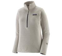 Patagonia - Polaire zippée gaufrée à séchage rapide - W's R1 Air Zip Neck Birch White pour Femme - Taille XS - Beige Beige XS