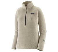 Patagonia - Polaire technique demi-zippée - W's R1 Air Zip Neck Wool White pour Femme - Taille XS - Beige Beige XS