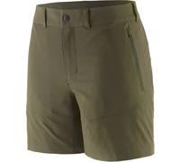 Patagonia - Short déperlant stretch - W's Terravia Trail Shorts 6 in. Basin Green pour Femme - Taille 4 US - Vert Vert 4 US