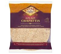 Patak Chapattis unis par paquet de 6